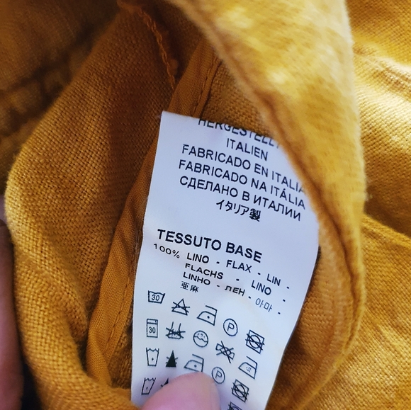 Barena Venezia | VTG Linen Straight Leg Pants, 12 (48 IT) - Picture 7 of 8